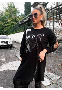 Tunikové šaty voľnejšieho strihu
