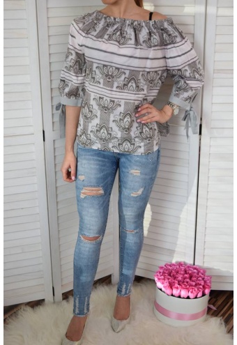 Tunika s farebnou potlačou